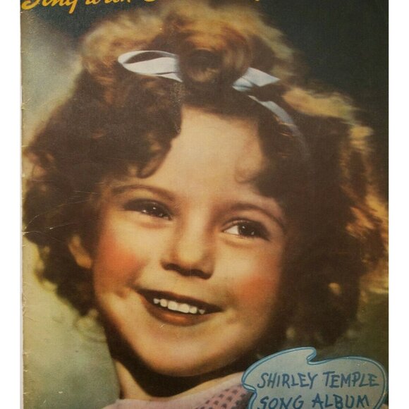 Sheet Music "Sing With Shirley Temple" 8 Songs 1935 Movietone Music